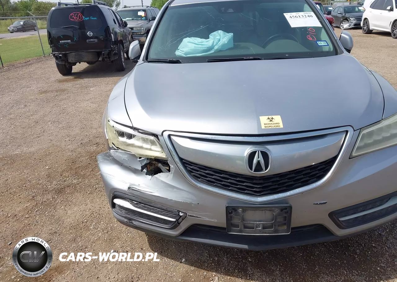 2016 Acura Mdx Technology Acurawatch Plus Packages-Technology Package VIN:5FRYD3H40GB016421 - 6