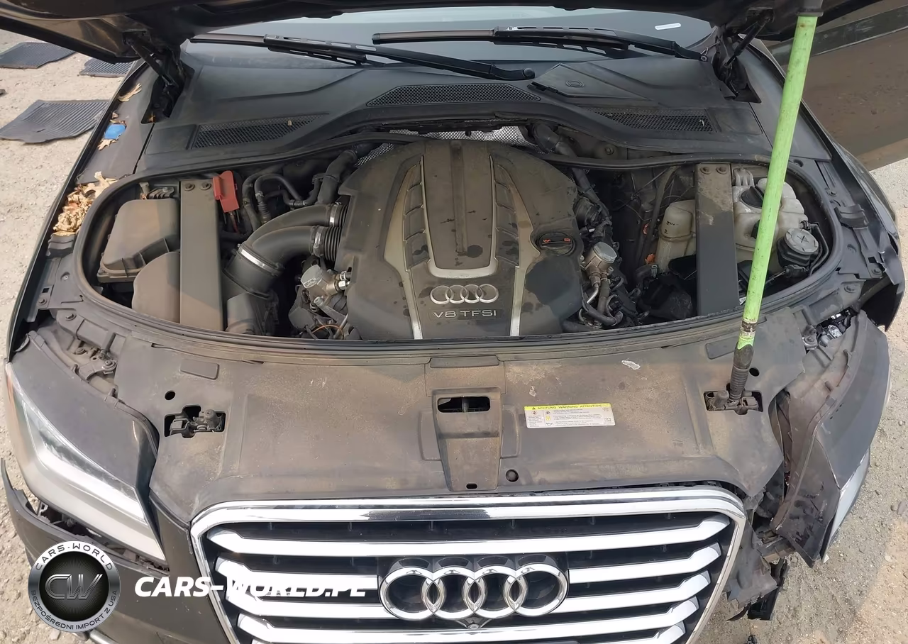 2013 Audi A8 L 4.0T VIN:WAUR2AFDXDN015922 - 10