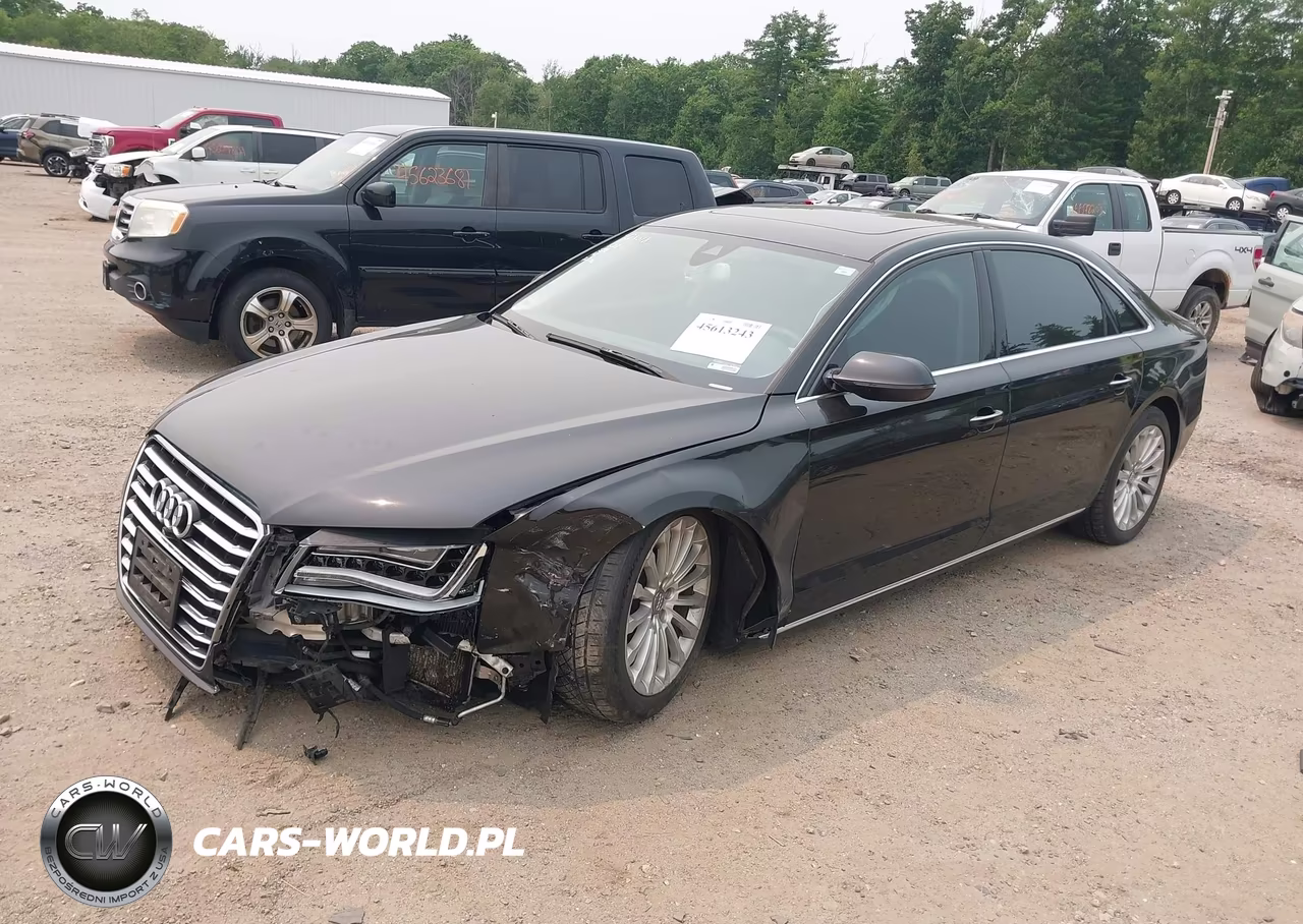 2013 Audi A8 L 4.0T VIN:WAUR2AFDXDN015922 - 2
