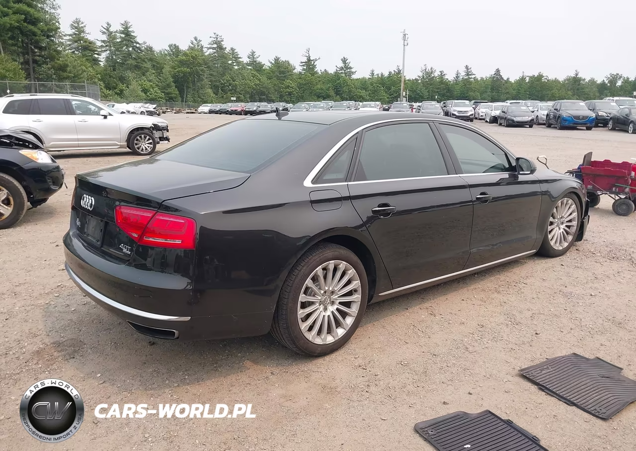 2013 Audi A8 L 4.0T VIN:WAUR2AFDXDN015922 - 4