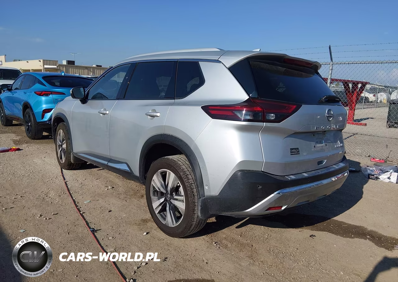 2022 Nissan Rogue Platinum Fwd VIN:JN8BT3DC7NW120537 - 3