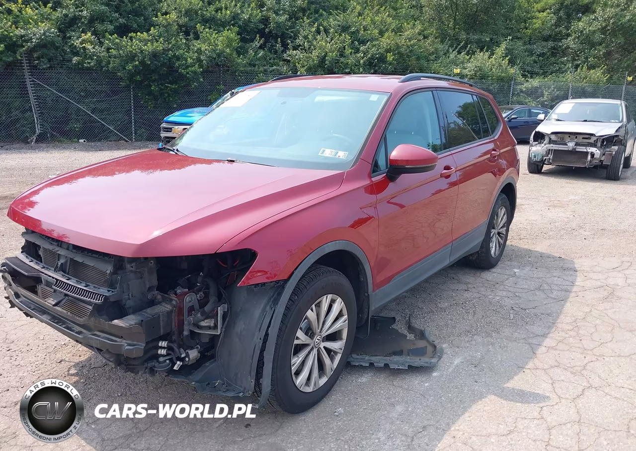 2018 Volkswagen Tiguan 2.0T S VIN:3VV1B7AX6JM021275 - 2