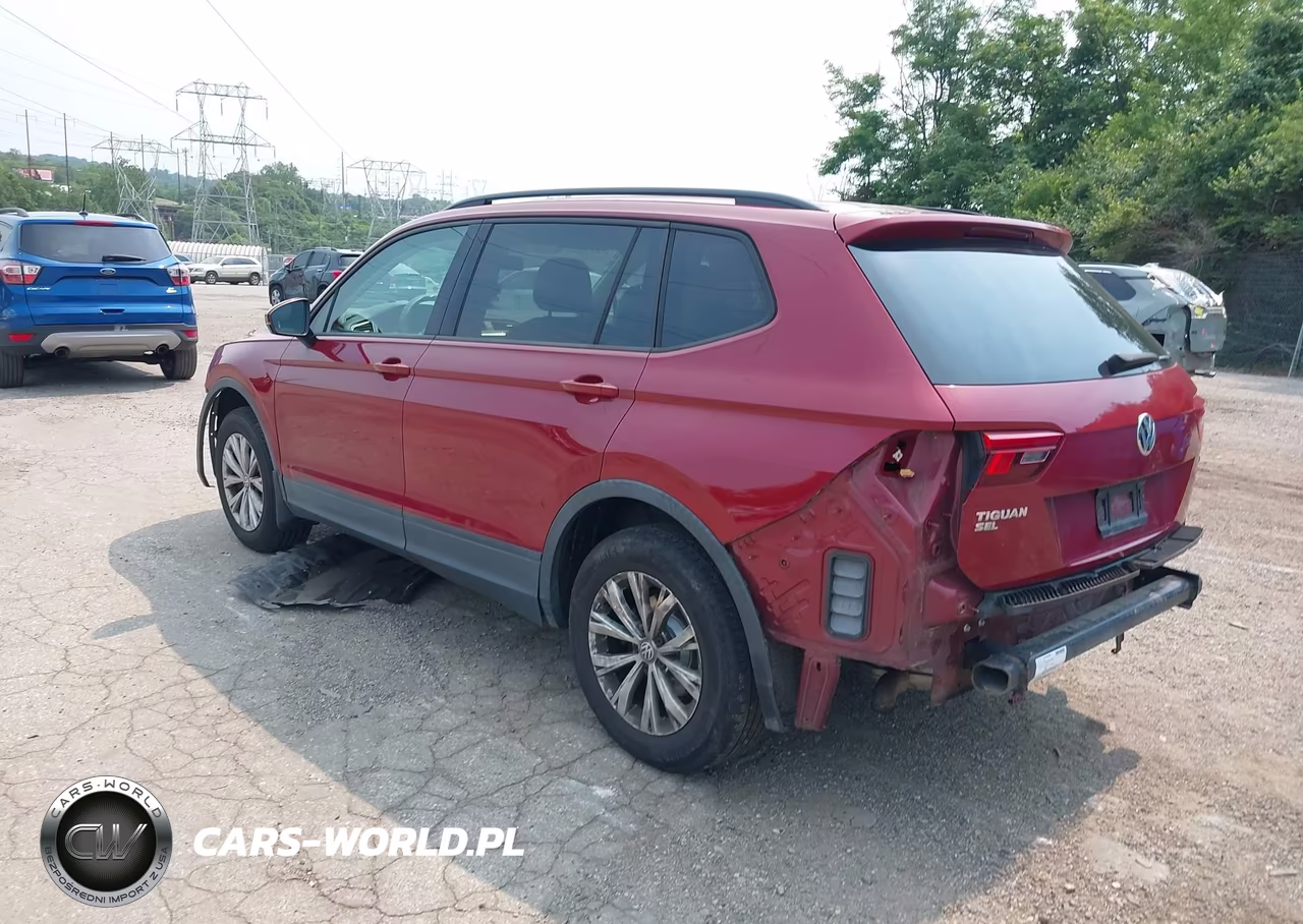 2018 Volkswagen Tiguan 2.0T S VIN:3VV1B7AX6JM021275 - 3