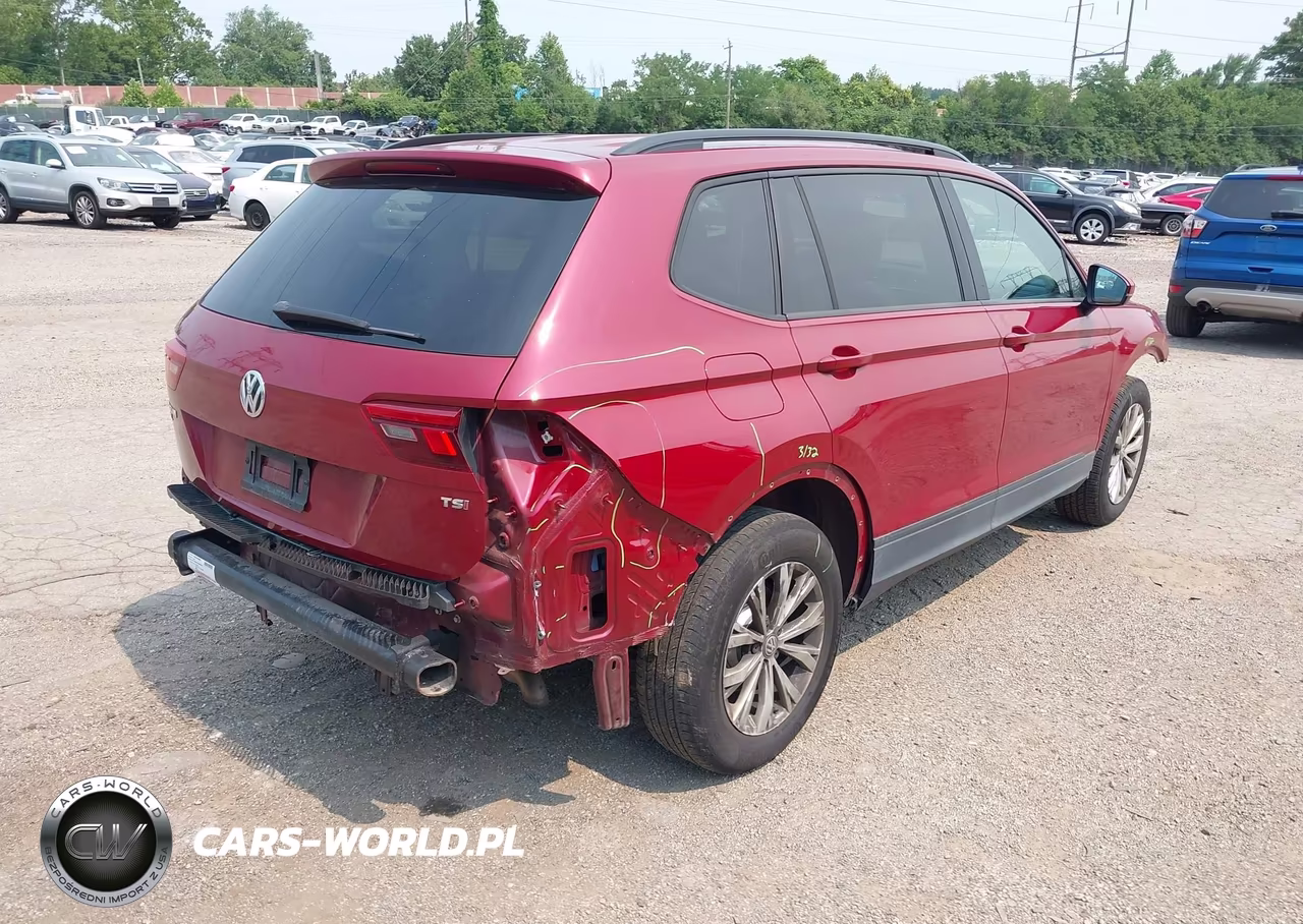 2018 Volkswagen Tiguan 2.0T S VIN:3VV1B7AX6JM021275 - 4