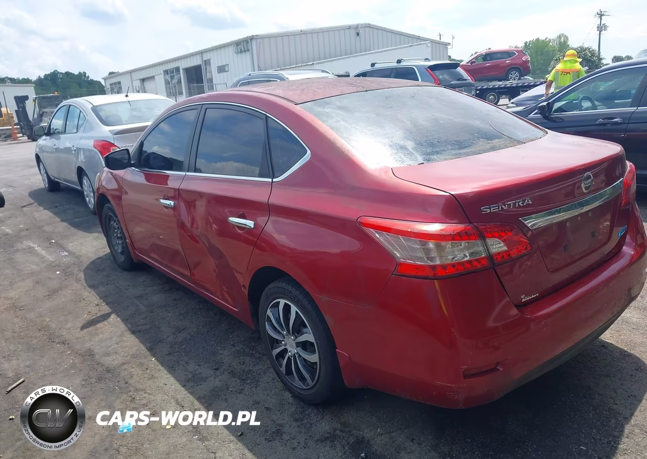 2014 Nissan Sentra S VIN:3N1AB7AP7EL678258 - 3