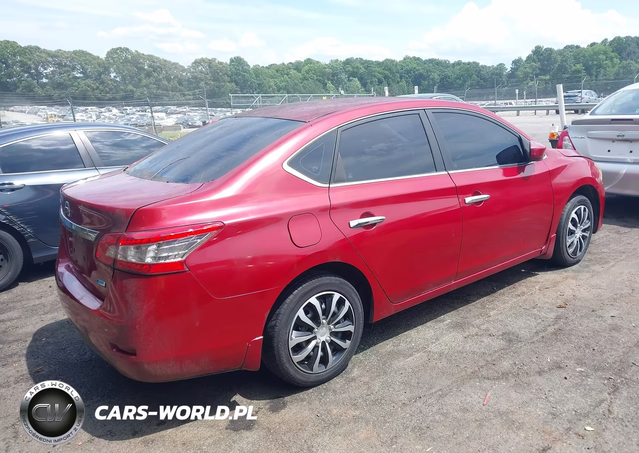 2014 Nissan Sentra S VIN:3N1AB7AP7EL678258 - 4