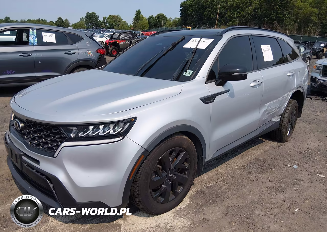2021 Kia Sorento S VIN:5XYRLDLC8MG022596 - 2