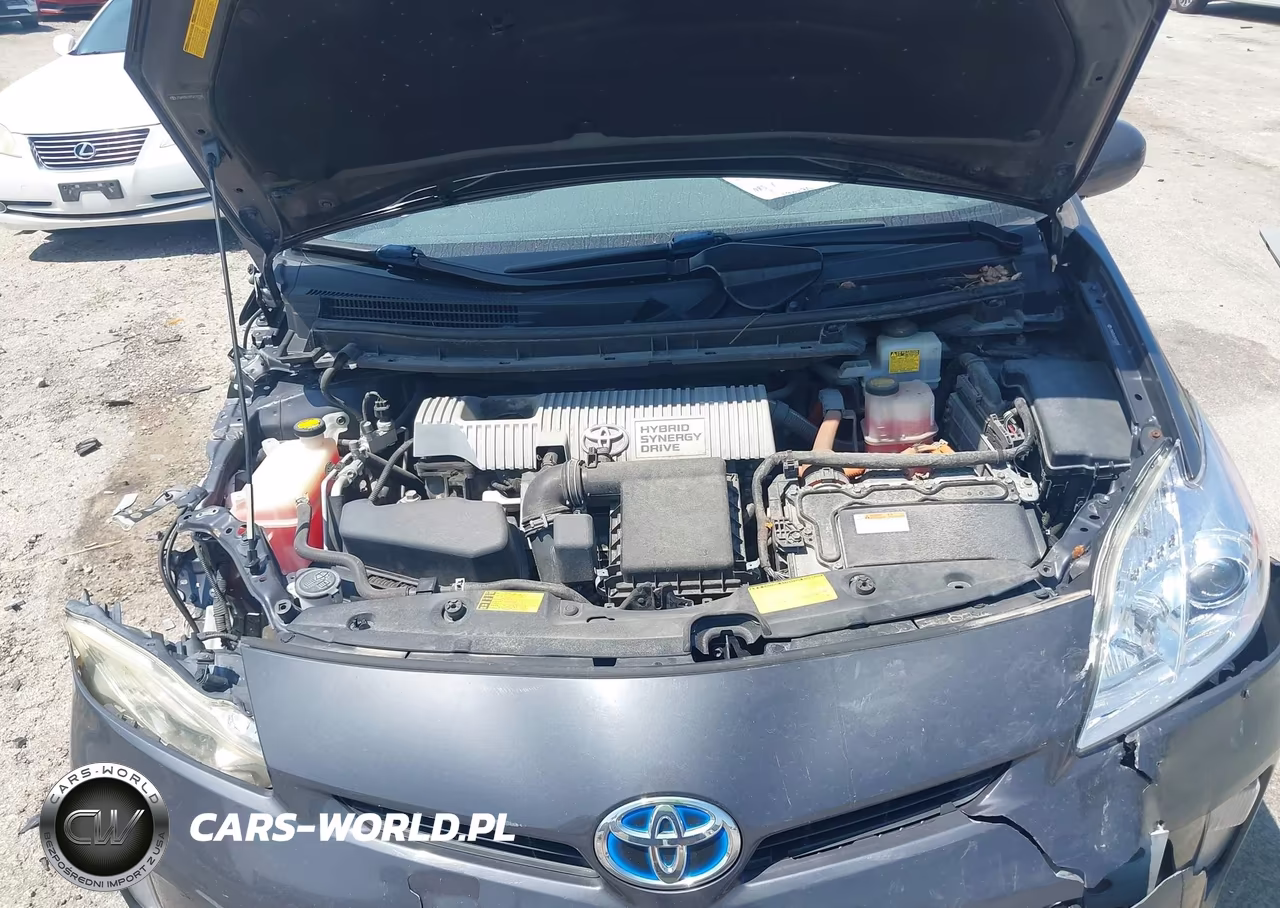 2012 Toyota Prius Two VIN:JTDKN3DUXC5418338 - 10