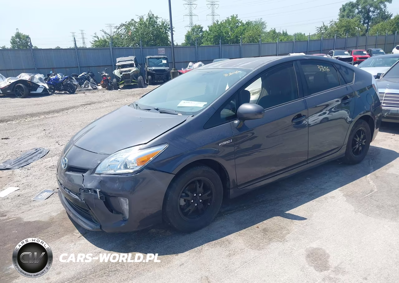 2012 Toyota Prius Two VIN:JTDKN3DUXC5418338 - 2