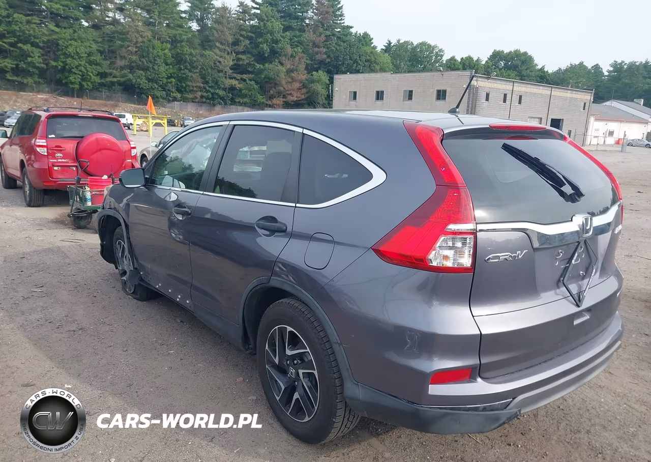 2016 Honda Cr-V Se VIN:5J6RM4H42GL093083 - 3