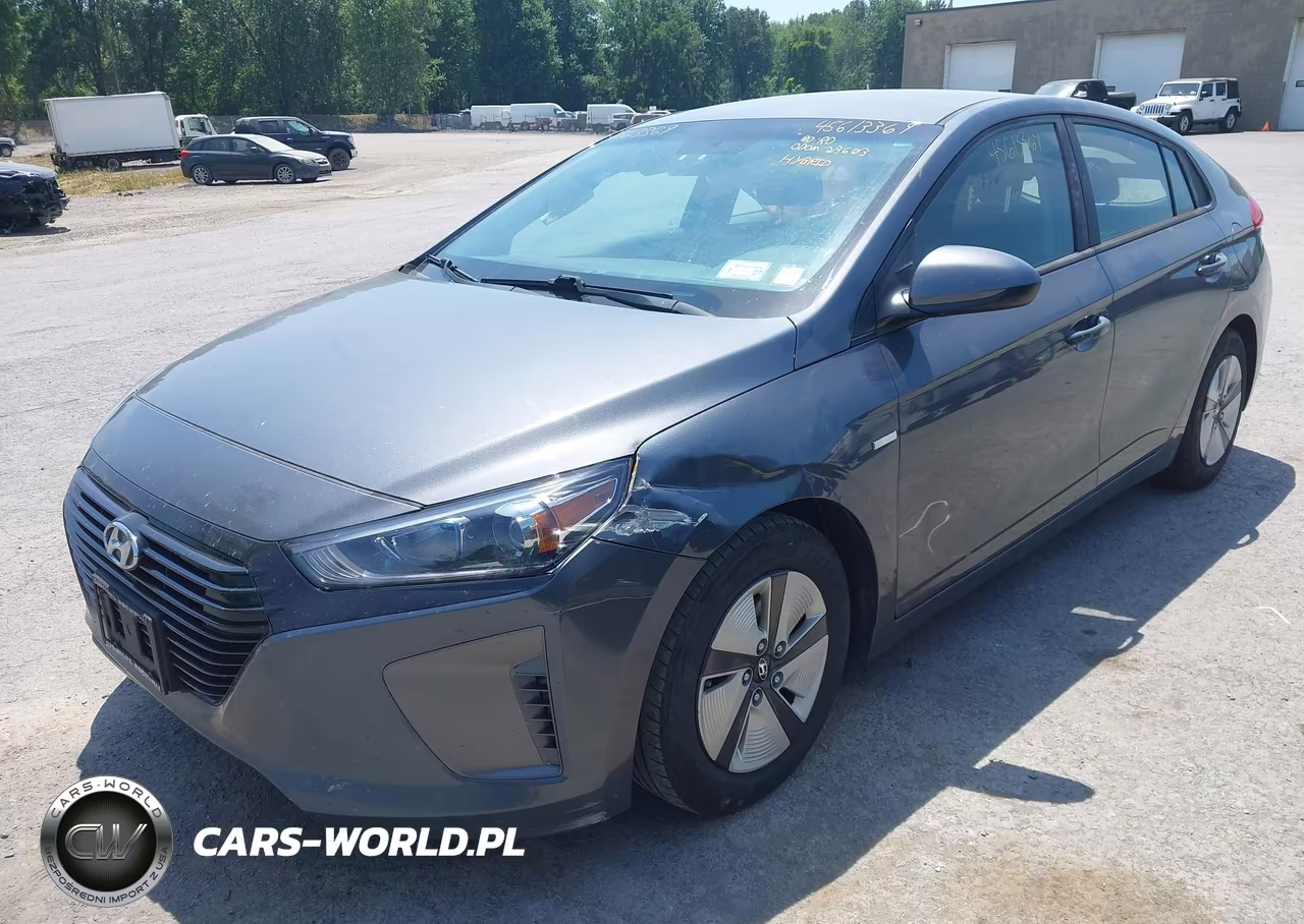 2019 Hyundai Ioniq Hybrid Blue VIN:KMHC65LC2KU134482 - 2