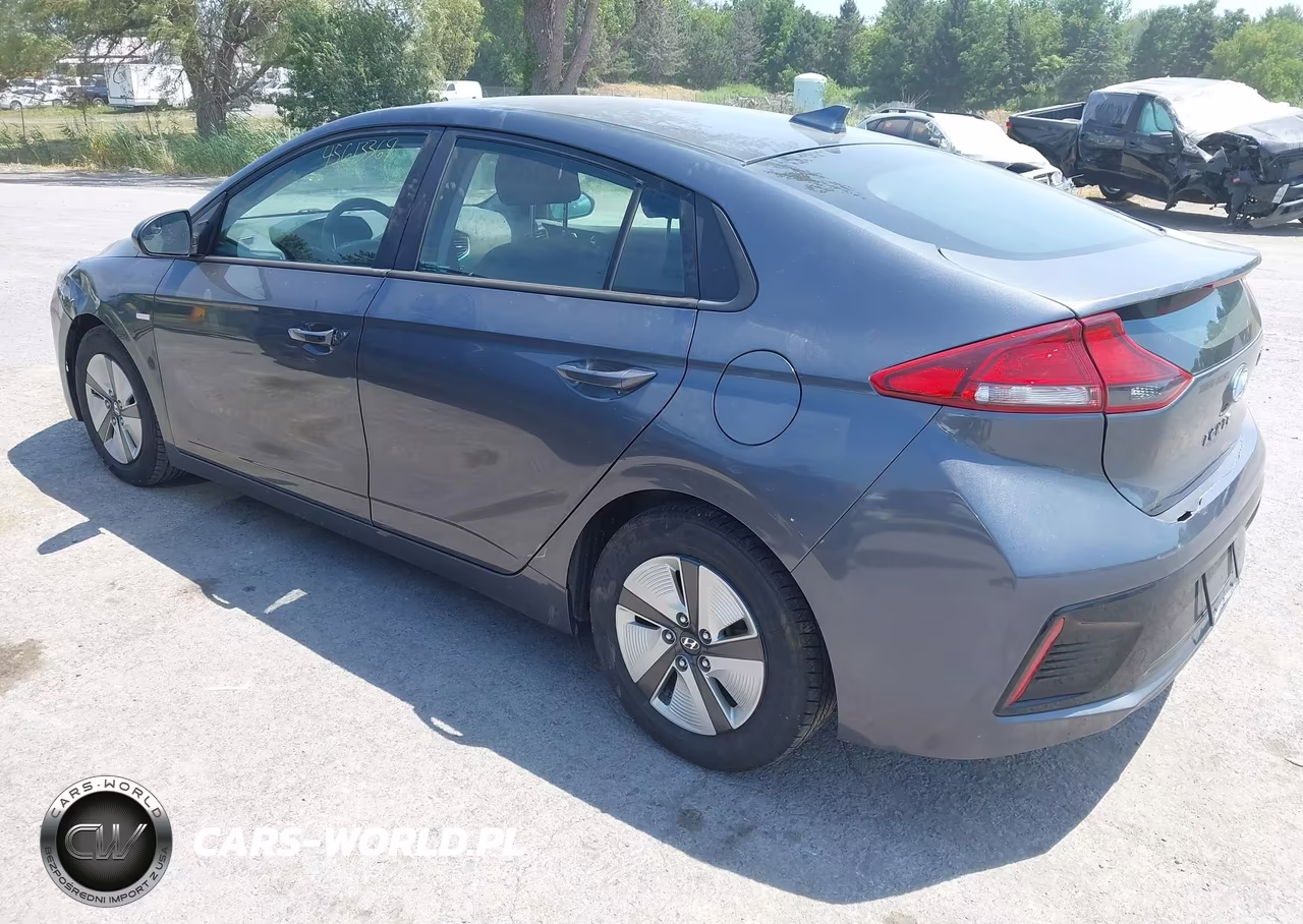 2019 Hyundai Ioniq Hybrid Blue VIN:KMHC65LC2KU134482 - 3