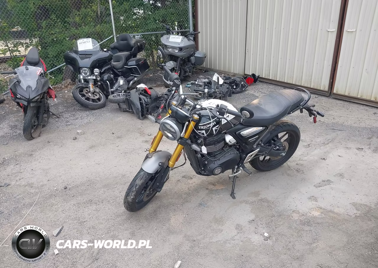 2025 Triumph Motorcycle Speed 400 VIN:SMTT127Y0SNA29588 - 2
