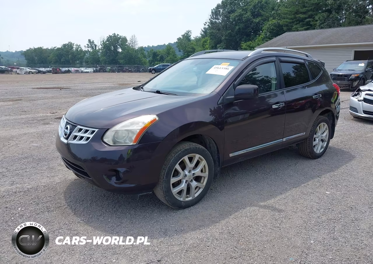 2011 Nissan Rogue Sv VIN:JN8AS5MV5BW310392 - 2