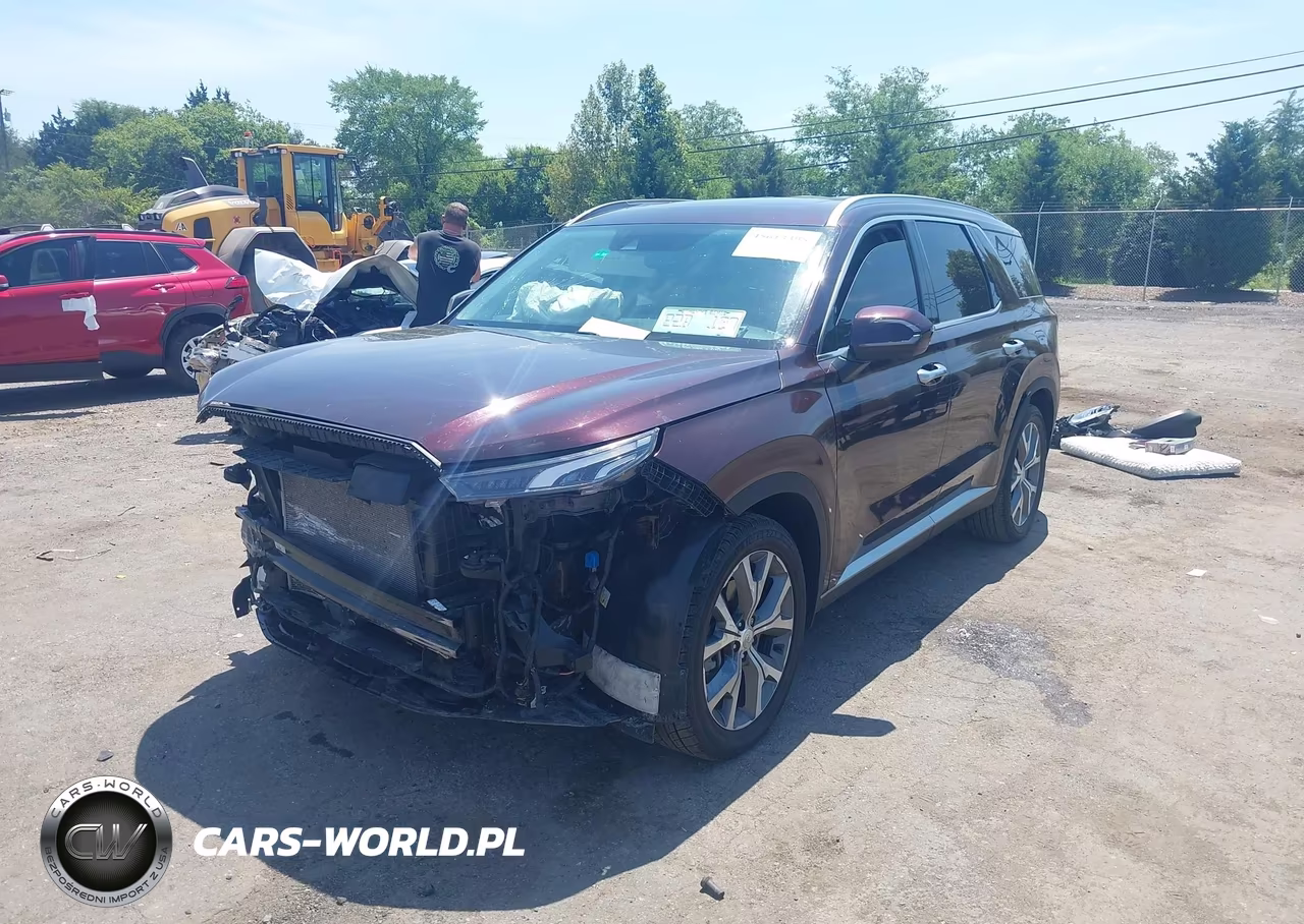 2022 Hyundai Palisade Sel VIN:KM8R44HE6NU472363 - 2