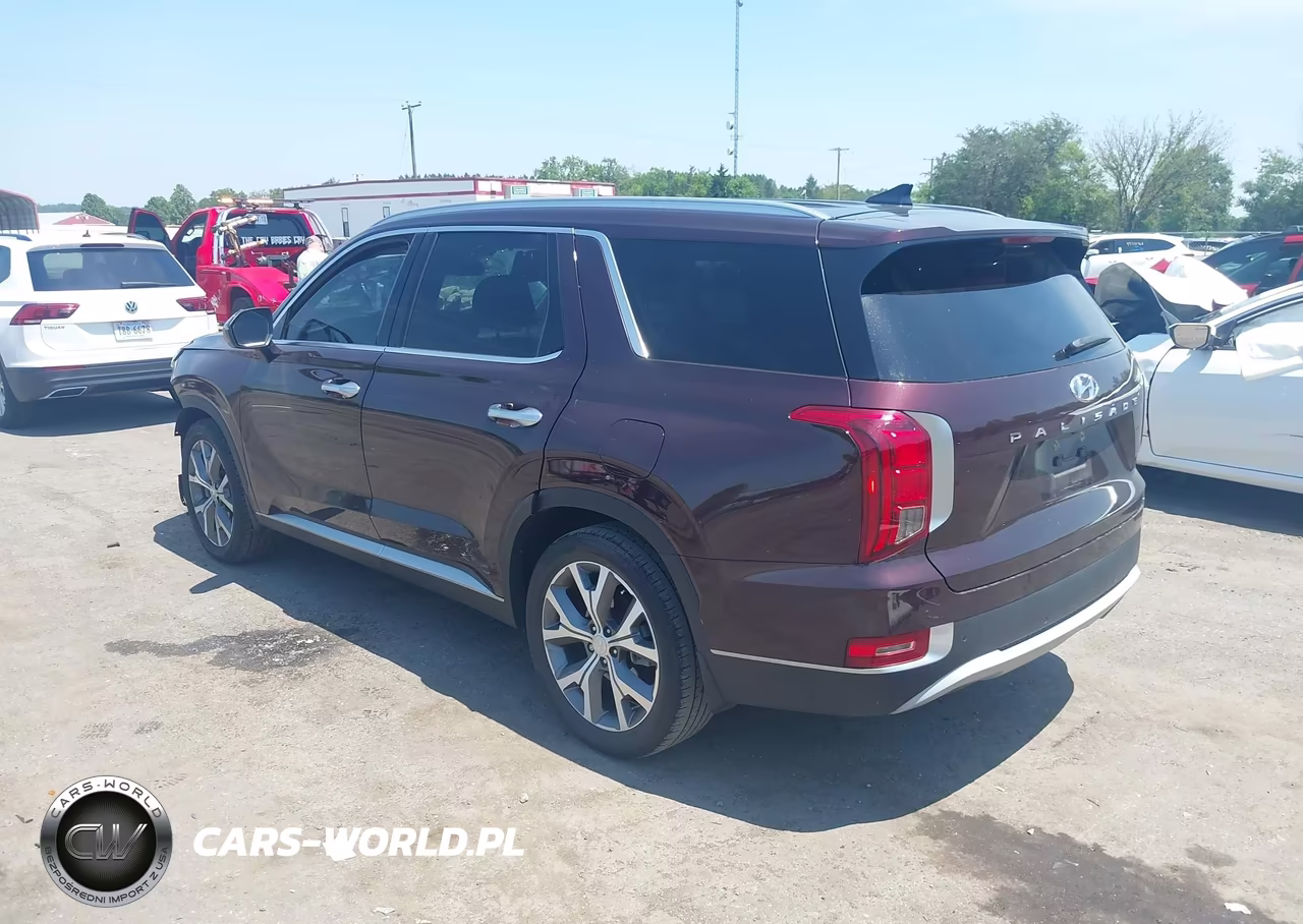 2022 Hyundai Palisade Sel VIN:KM8R44HE6NU472363 - 3