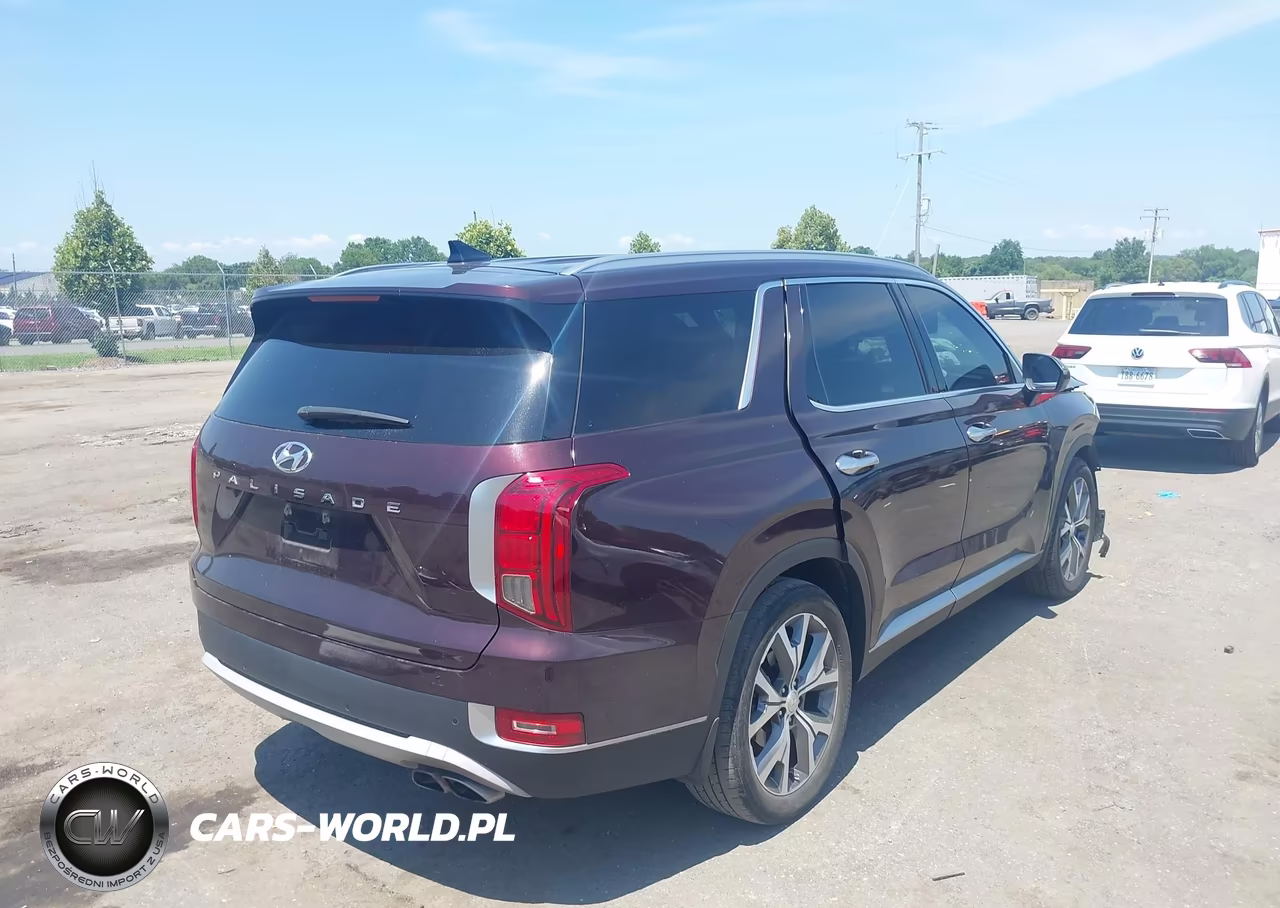 2022 Hyundai Palisade Sel VIN:KM8R44HE6NU472363 - 4