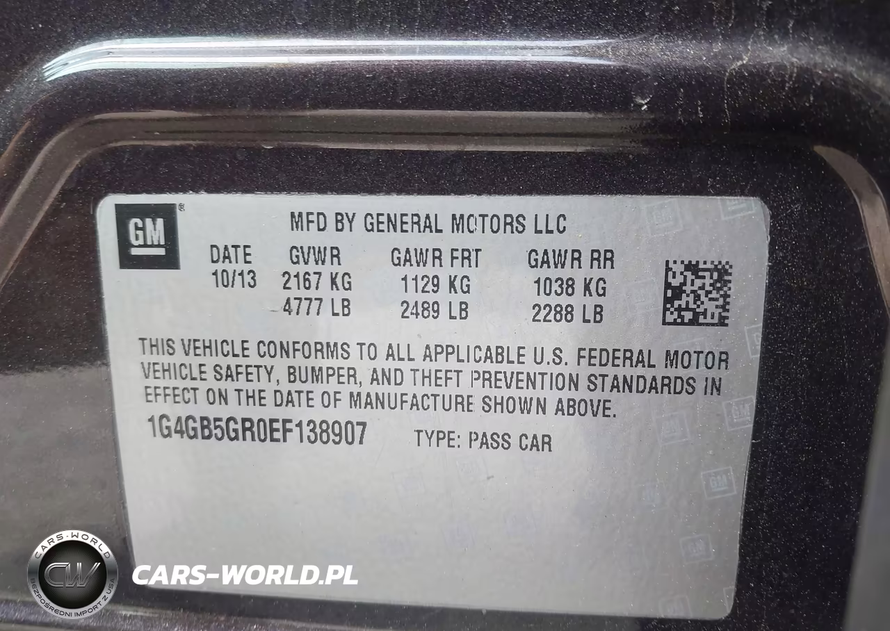 2014 Buick Lacrosse Leather Group VIN:1G4GB5GR0EF138907 - 9