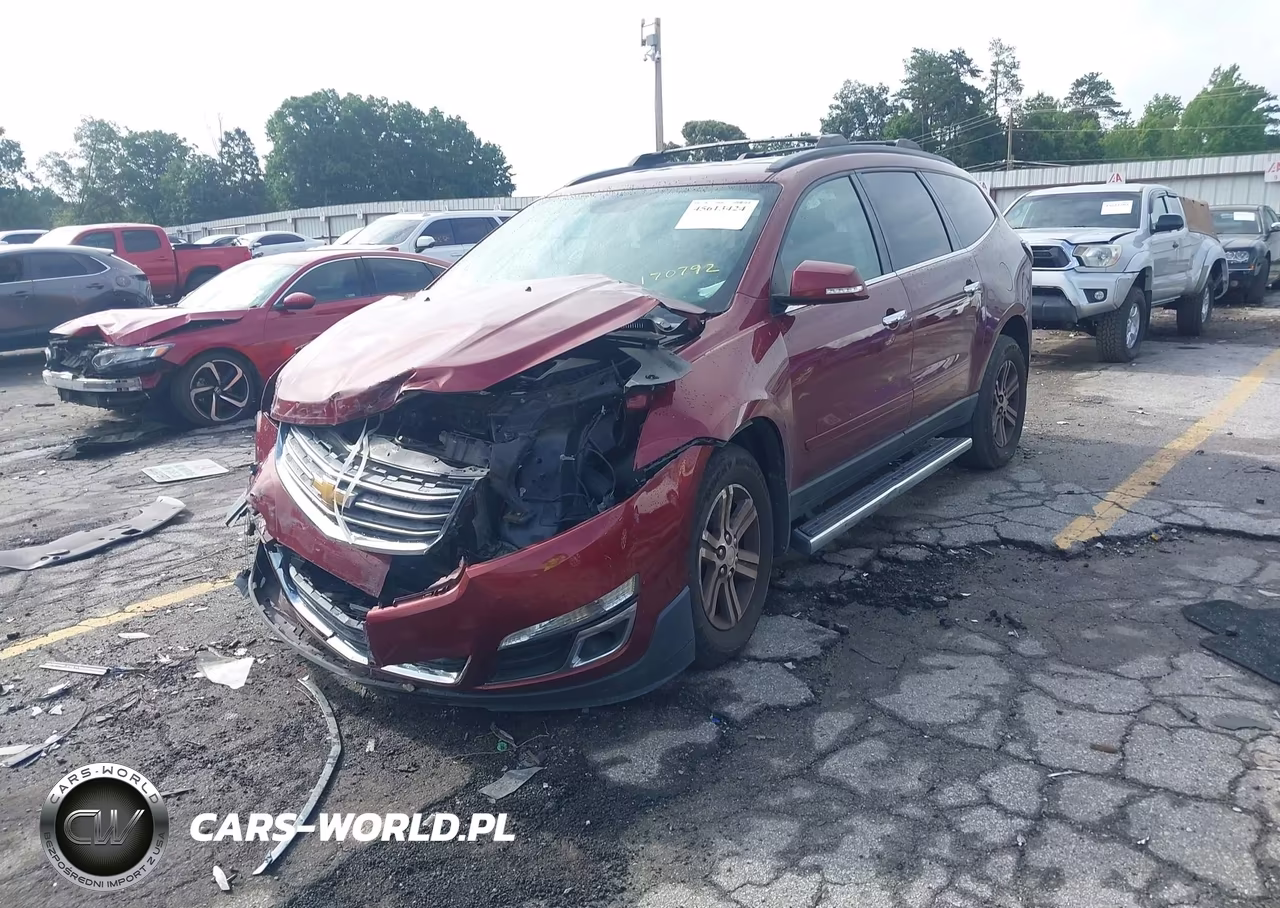 2017 Chevrolet Traverse Lt VIN:1GNKVGKD7HJ170792 - 2