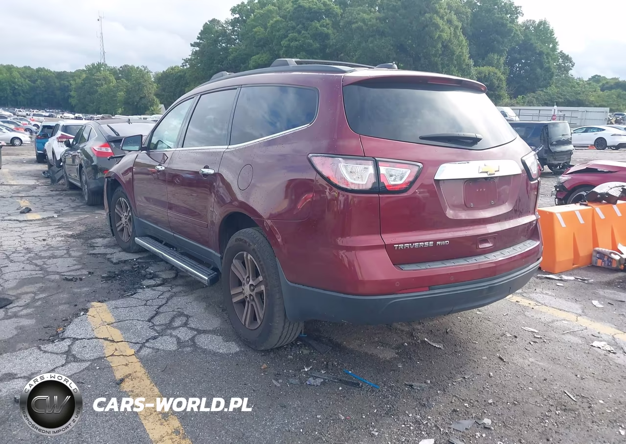 2017 Chevrolet Traverse Lt VIN:1GNKVGKD7HJ170792 - 3