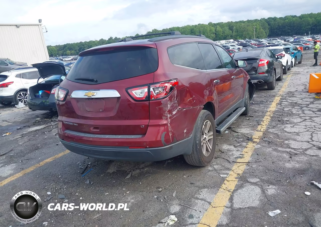 2017 Chevrolet Traverse Lt VIN:1GNKVGKD7HJ170792 - 4
