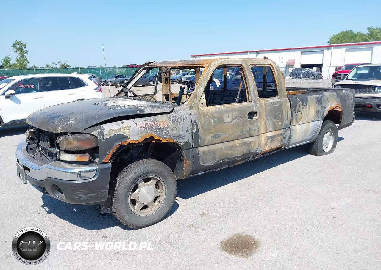 2004 GMC Sierra 1500 Sle VIN:1GTEK19T44E176139 - 2