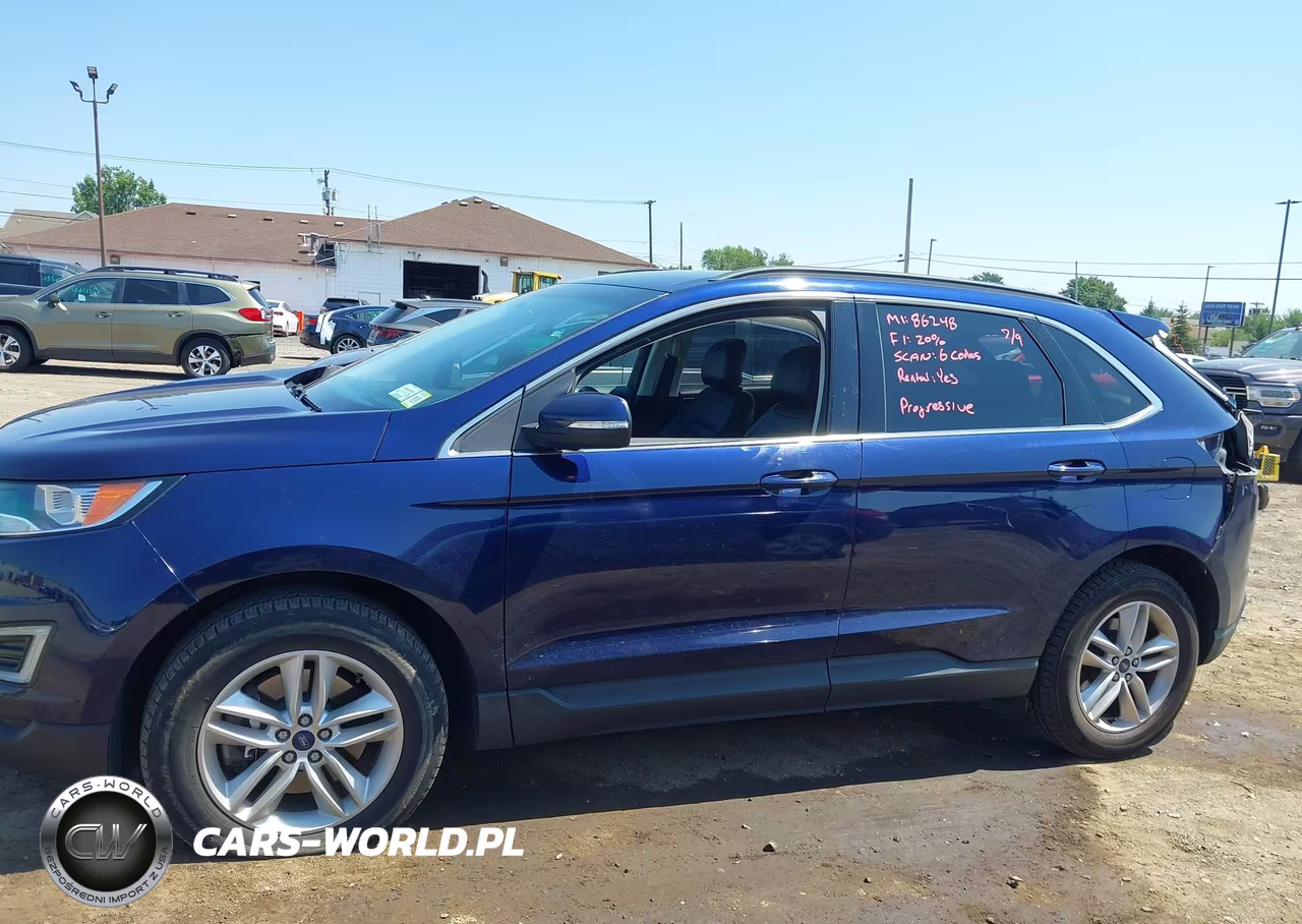 2016 Ford Edge Sel VIN:2FMPK4J95GBB46394 - 14