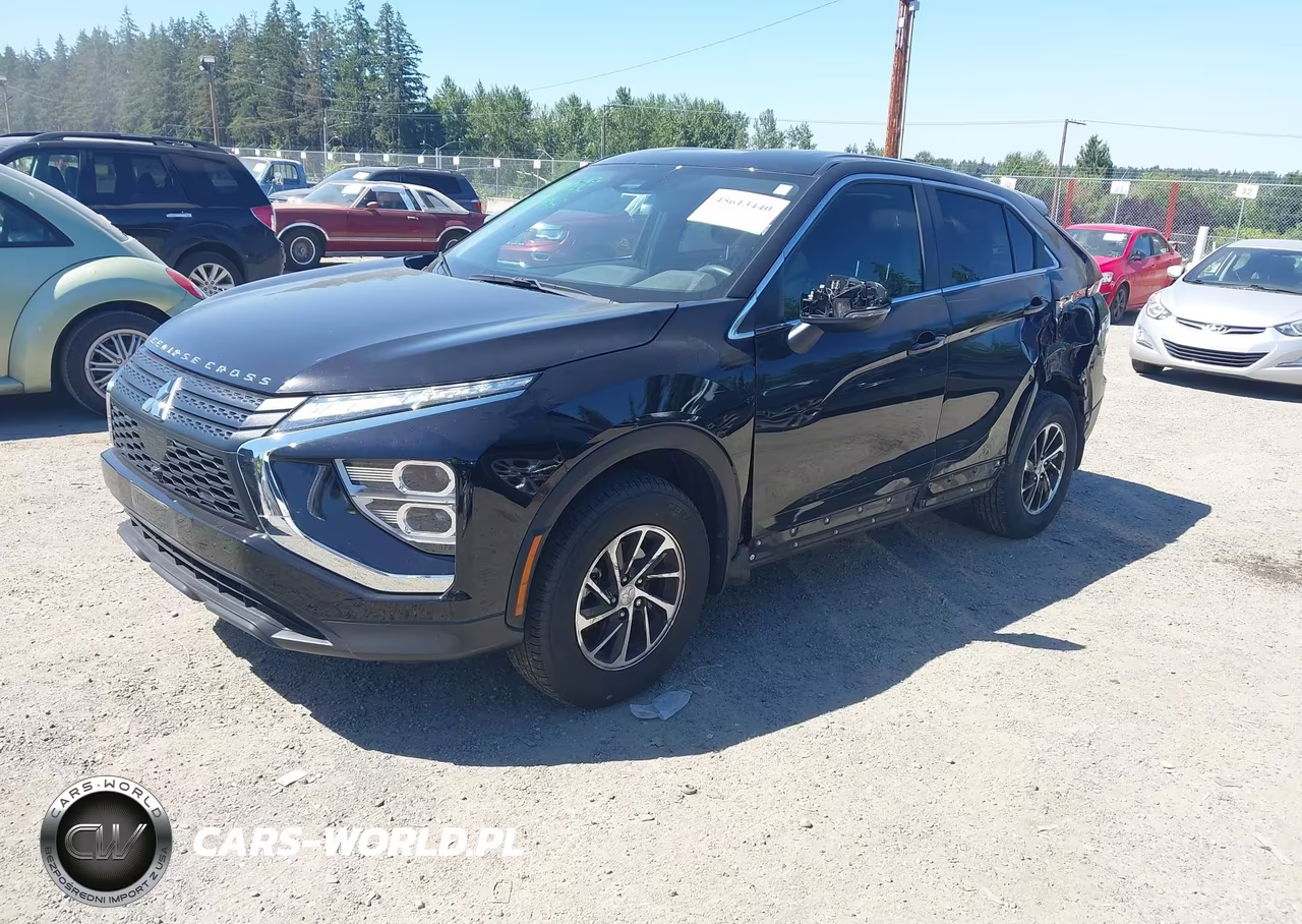 2024 Mitsubishi Eclipse Cross Es S-Awc VIN:JA4ATUAA7RZ027385 - 2