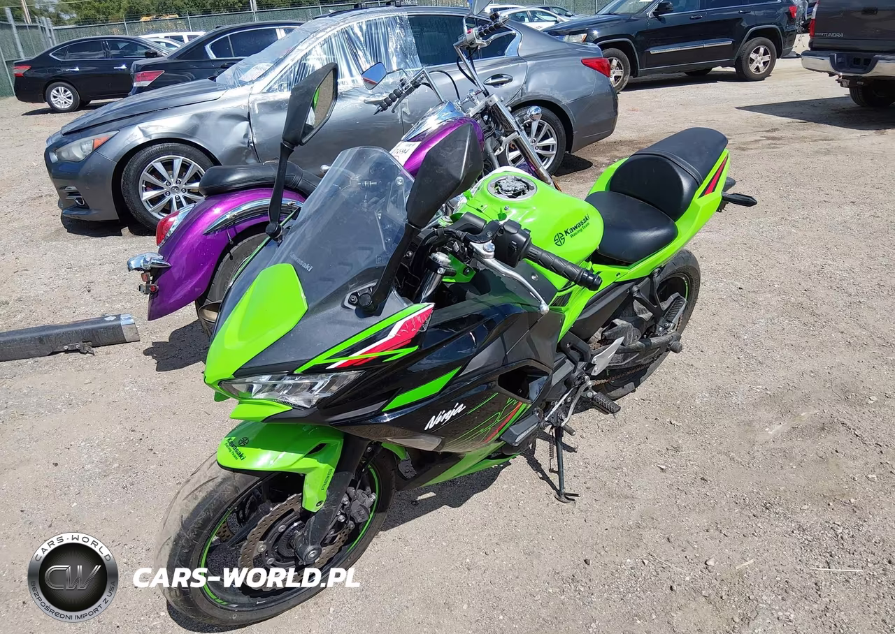 2023 Kawasaki Ex650 P VIN:ML5EXEP12PDA96579 - 2
