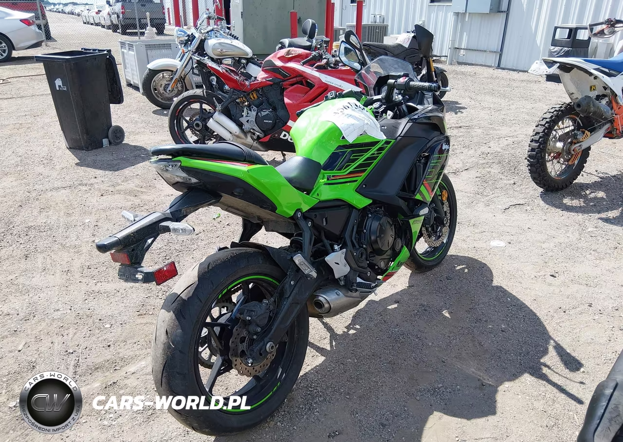 2023 Kawasaki Ex650 P VIN:ML5EXEP12PDA96579 - 4