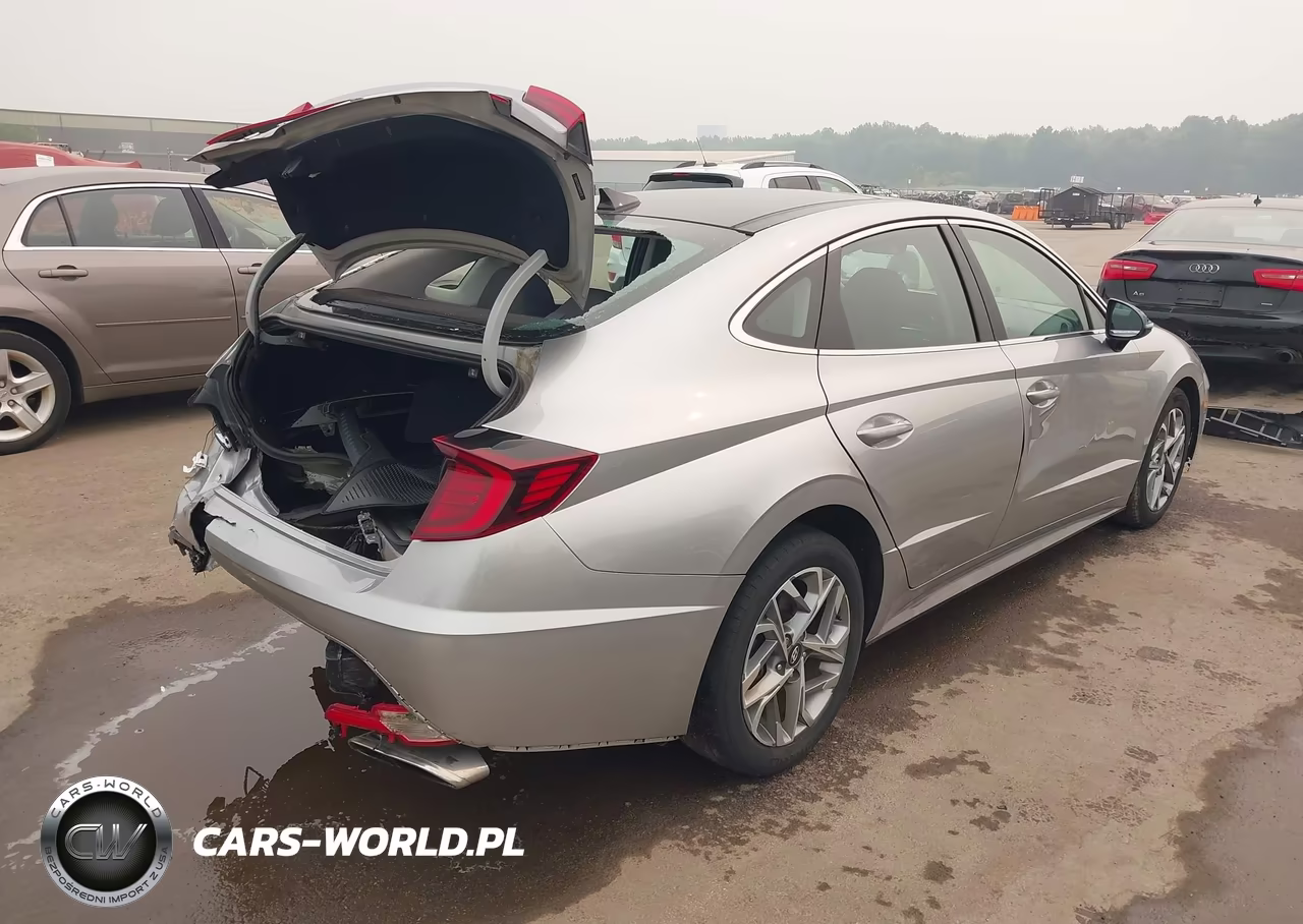 2021 Hyundai Sonata Sel VIN:5NPEF4JAXMH104720 - 4