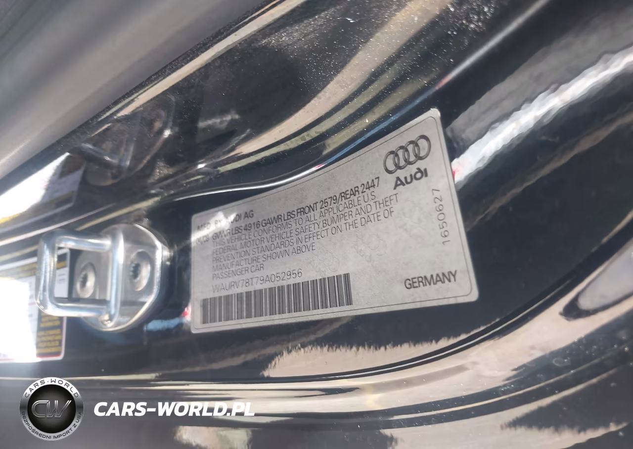 2009 Audi S5 4.2L VIN:WAURV78T79A052956 - 9