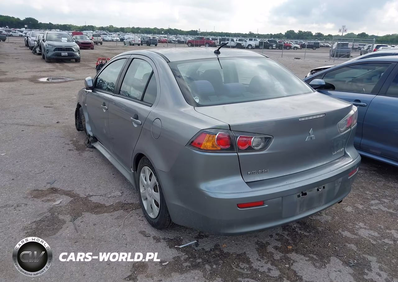 2014 Mitsubishi Lancer Es VIN:JA32U2FUXEU001528 - 3