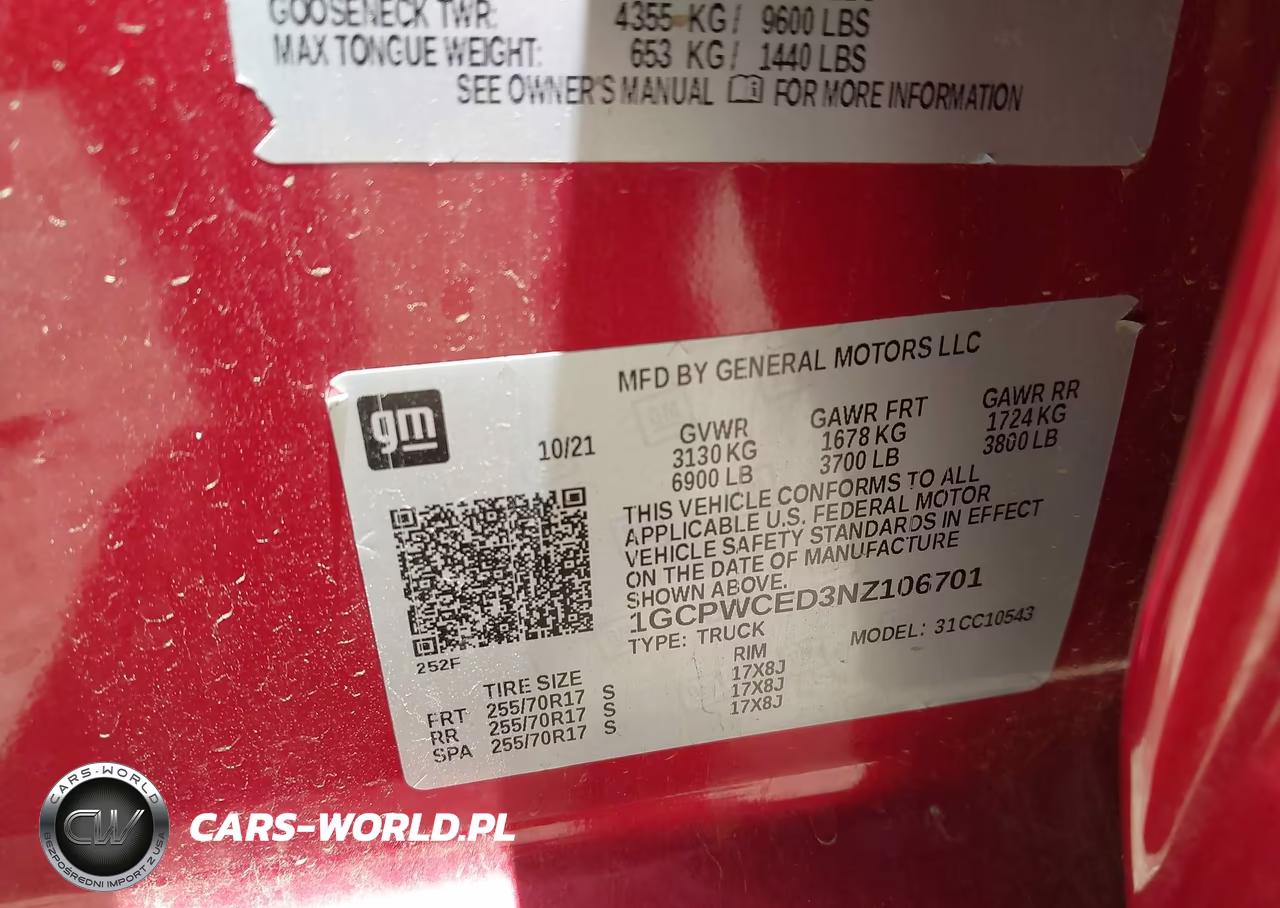2022 Chevrolet Silverado 1500 Ltd 2Wd Short Bed Lt VIN:1GCPWCED3NZ106701 - 9