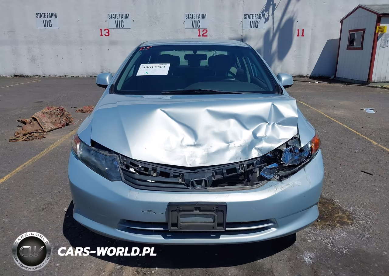 2012 Honda Civic Lx VIN:19XFB2F57CE309916 - 12