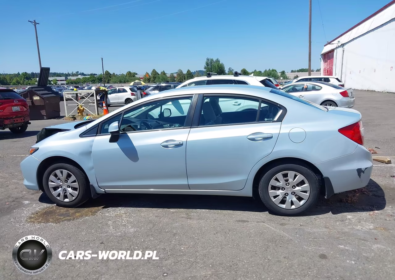 2012 Honda Civic Lx VIN:19XFB2F57CE309916 - 14
