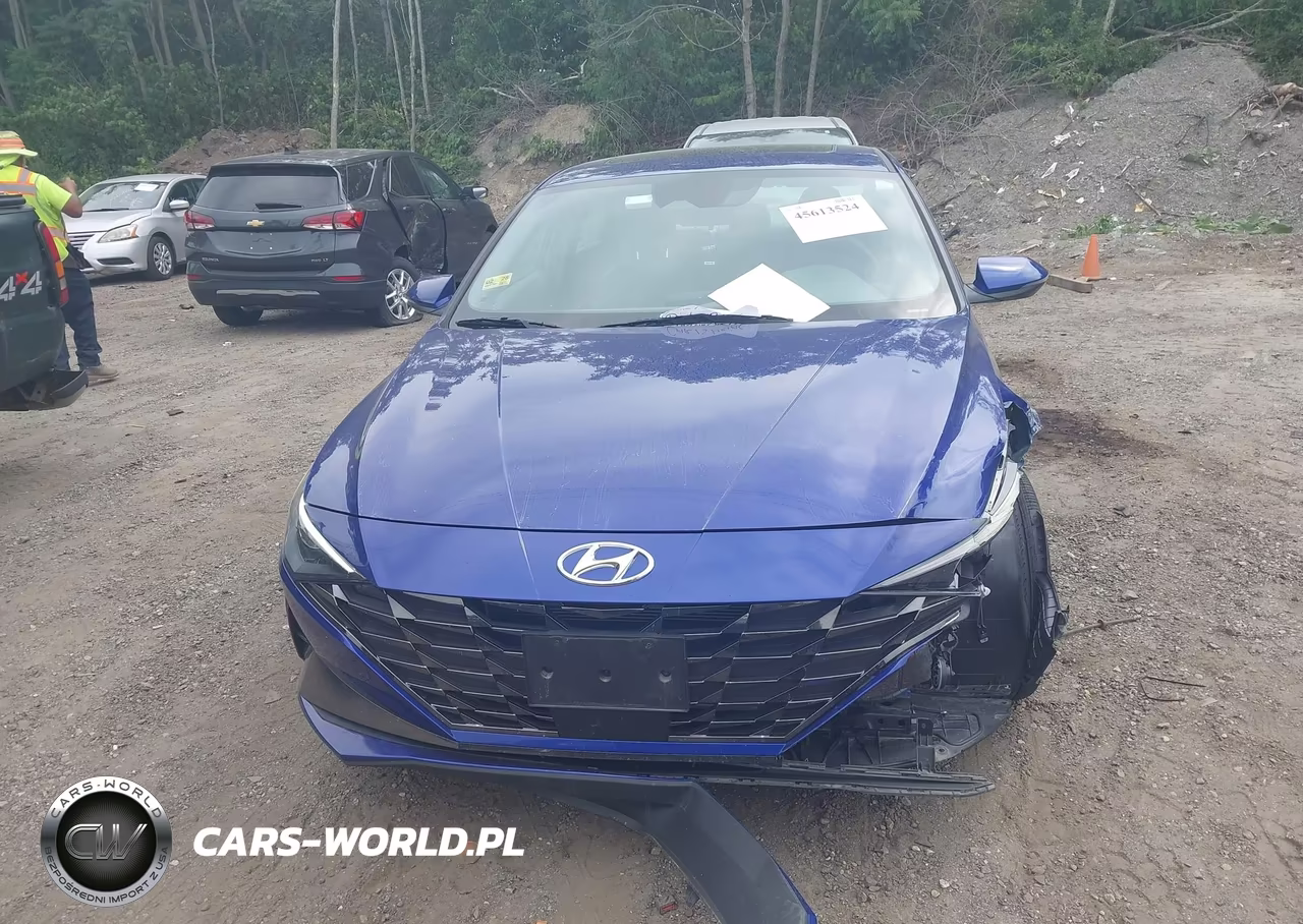 2022 Hyundai Elantra Sel VIN:KMHLN4AG3NU319535 - 12