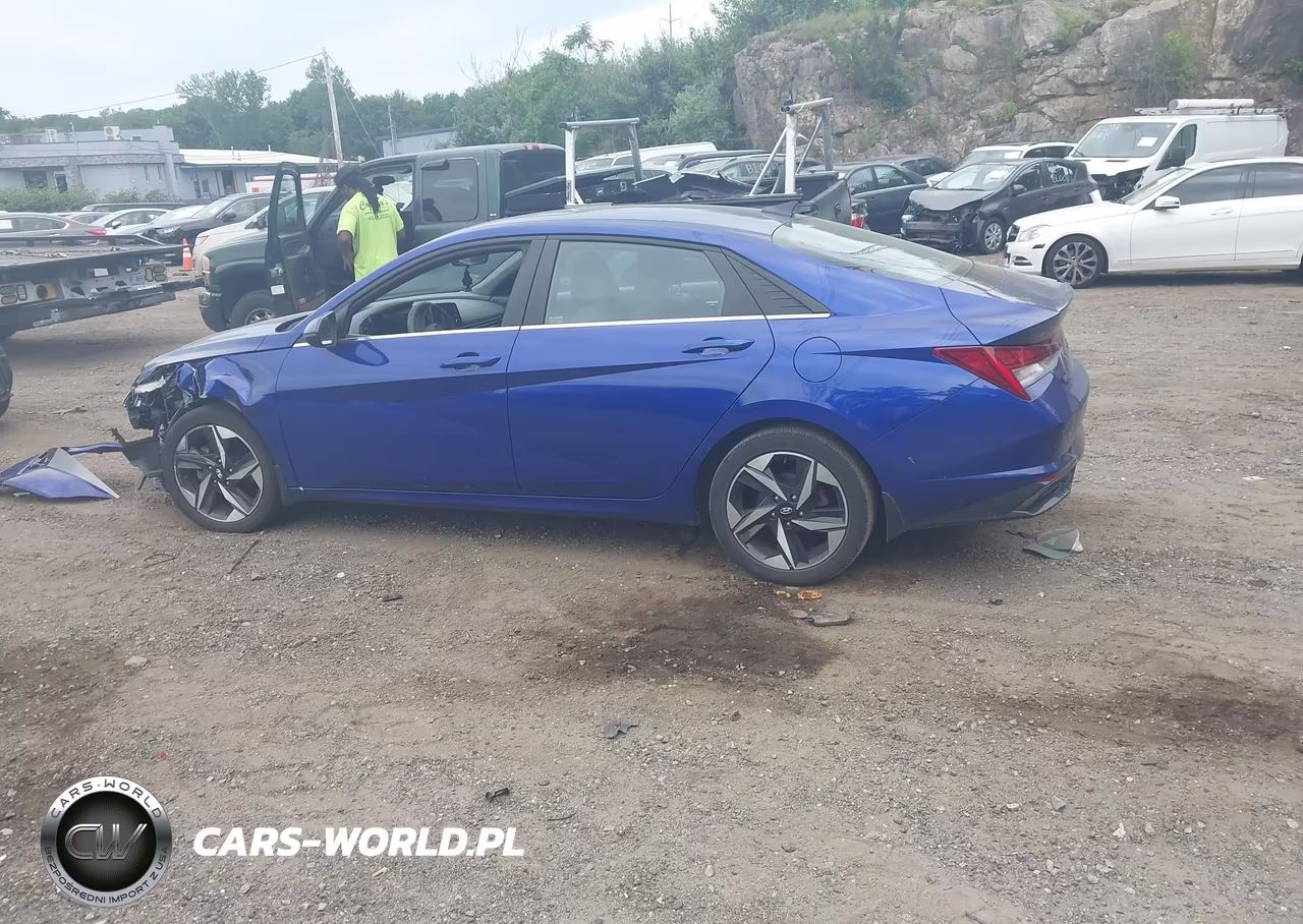 2022 Hyundai Elantra Sel VIN:KMHLN4AG3NU319535 - 14