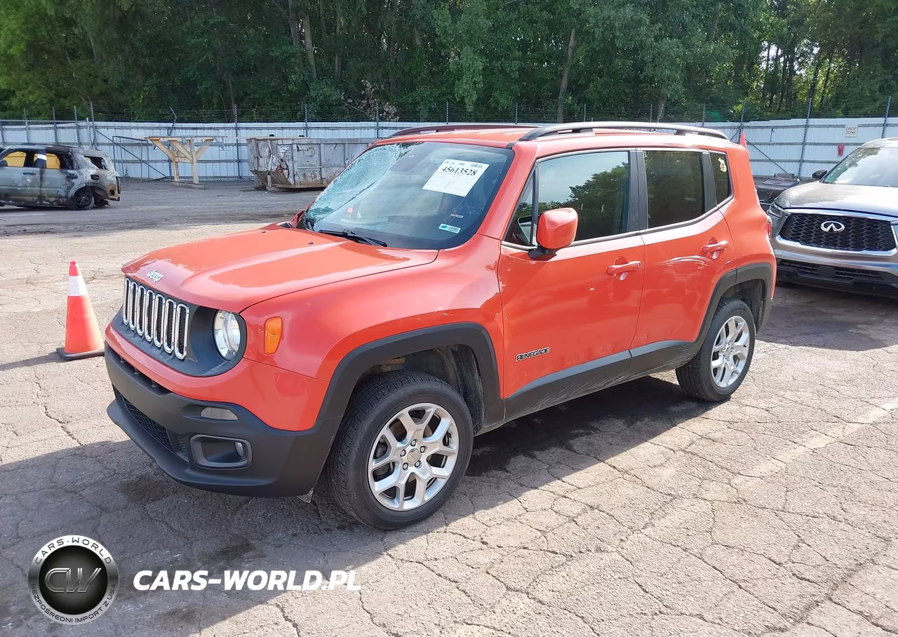 2016 Jeep Renegade Latitude VIN:ZACCJBBT7GPD45480 - 2