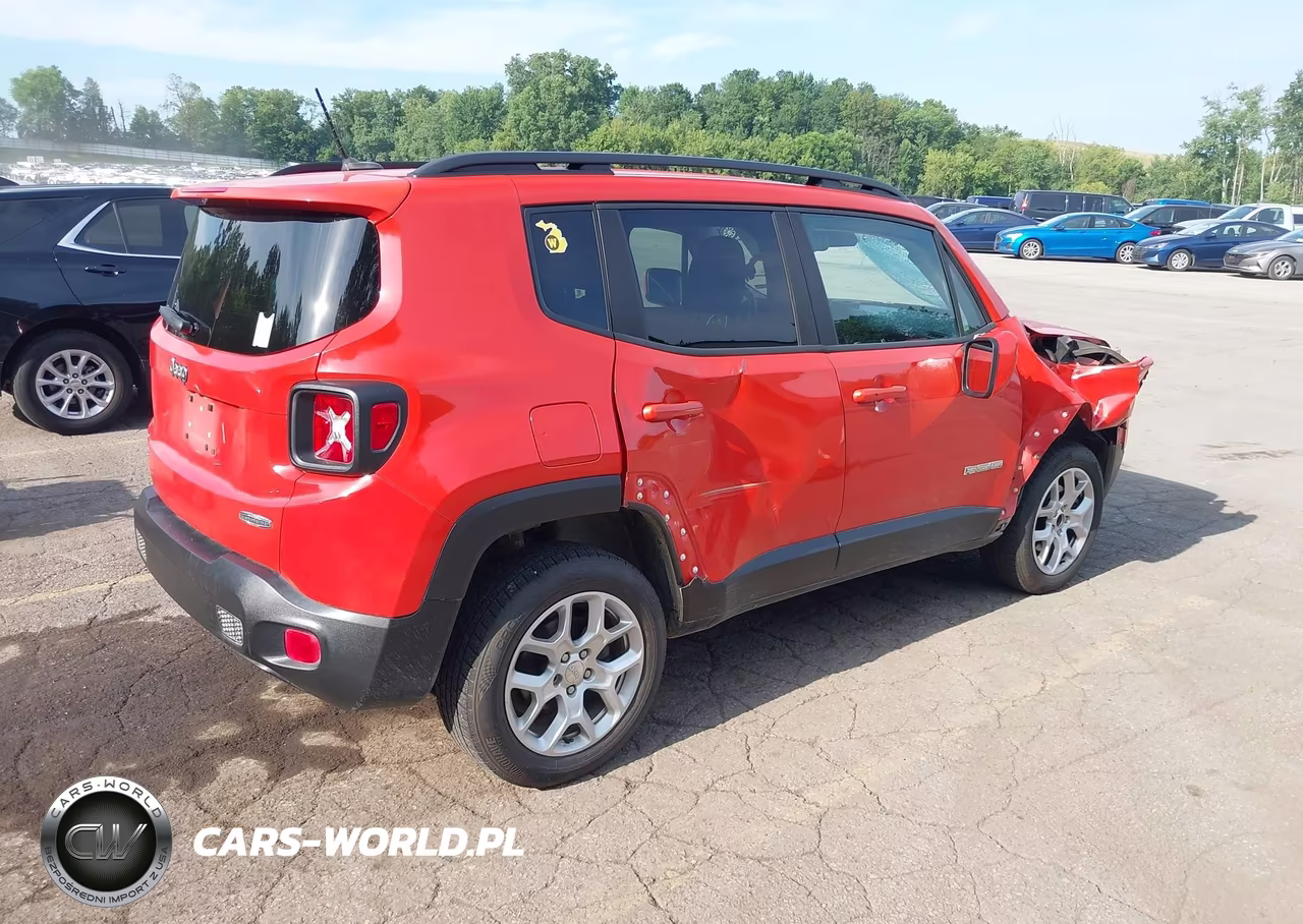 2016 Jeep Renegade Latitude VIN:ZACCJBBT7GPD45480 - 4