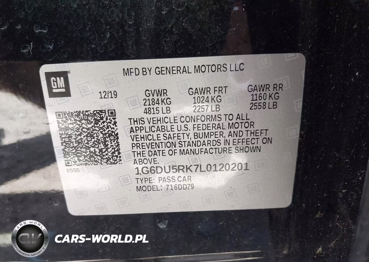 2020 Cadillac Ct5 Sport VIN:1G6DU5RK7L0120201 - 9
