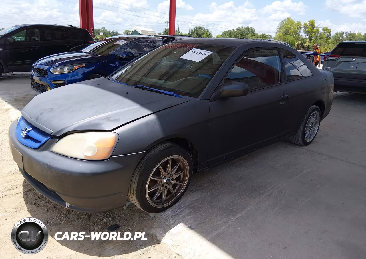 2002 Honda Civic Lx VIN:1HGEM22592L060196 - 2