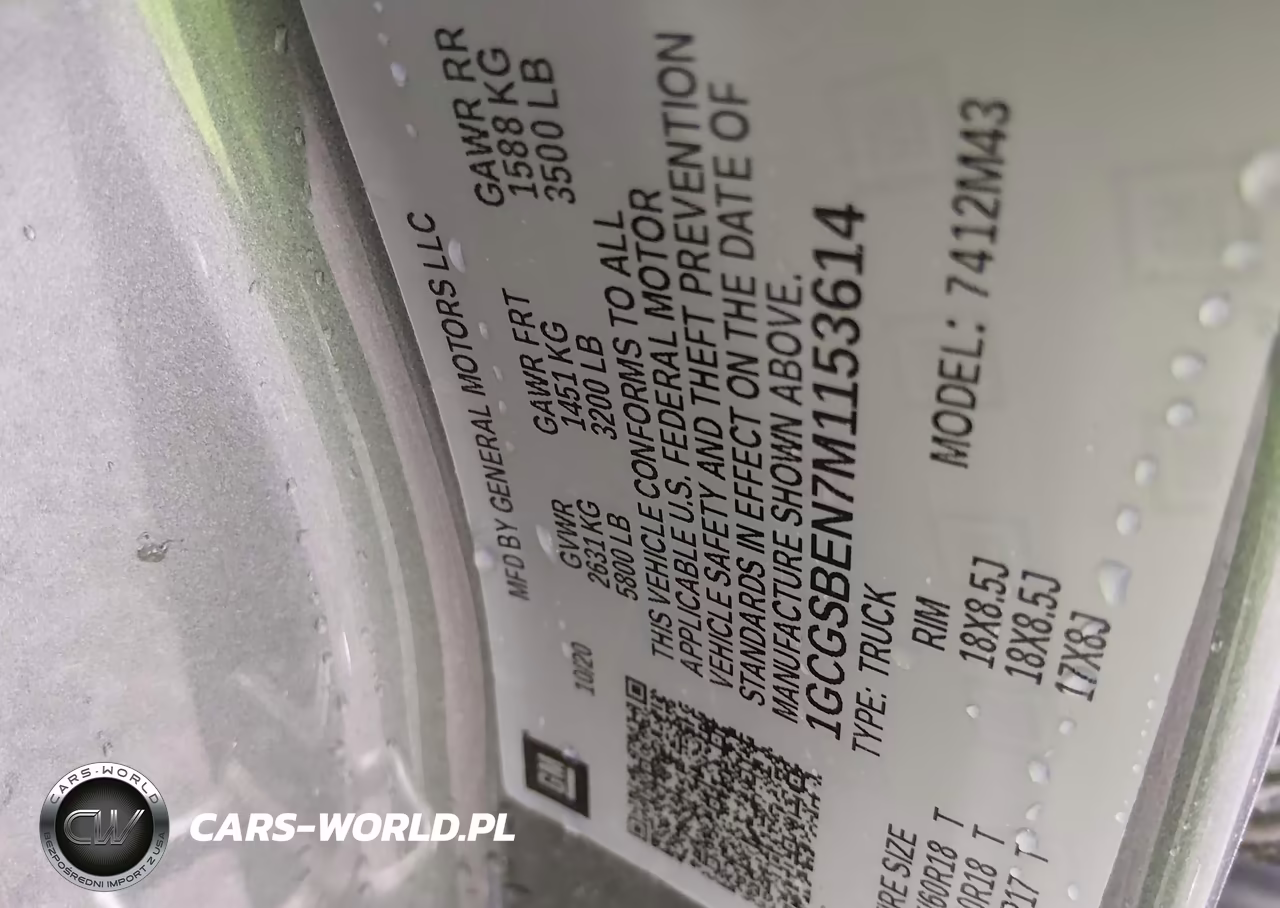 2021 Chevrolet Colorado VIN:1GCGSBEN7M1153614 - 9