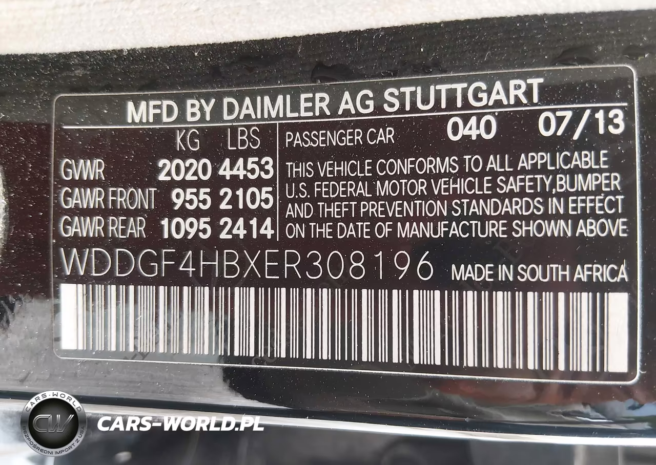 2014 Mercedes-Benz C 250 Luxury VIN:WDDGF4HBXER308196 - 9