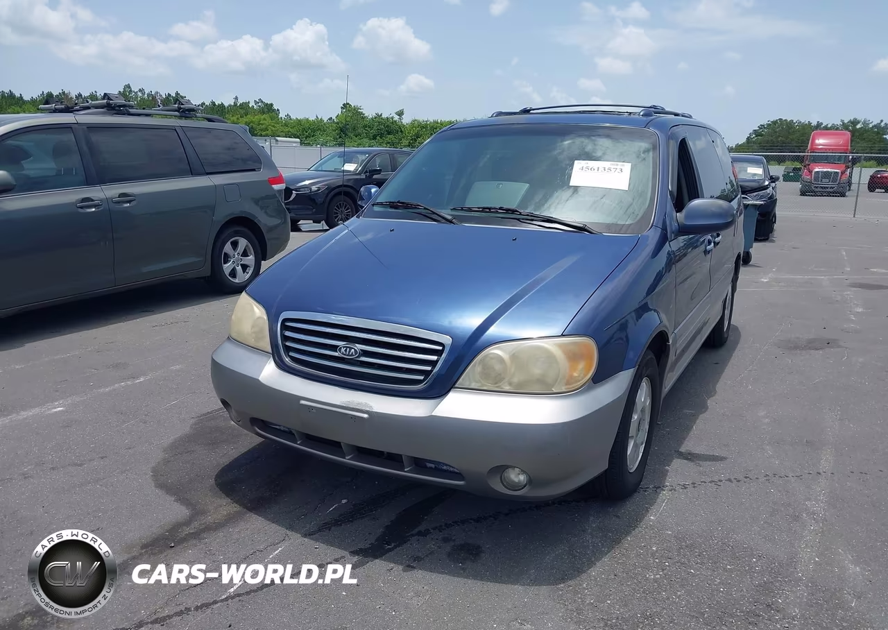2003 Kia Sedona Ex-Lx VIN:KNDUP131436344780 - 2