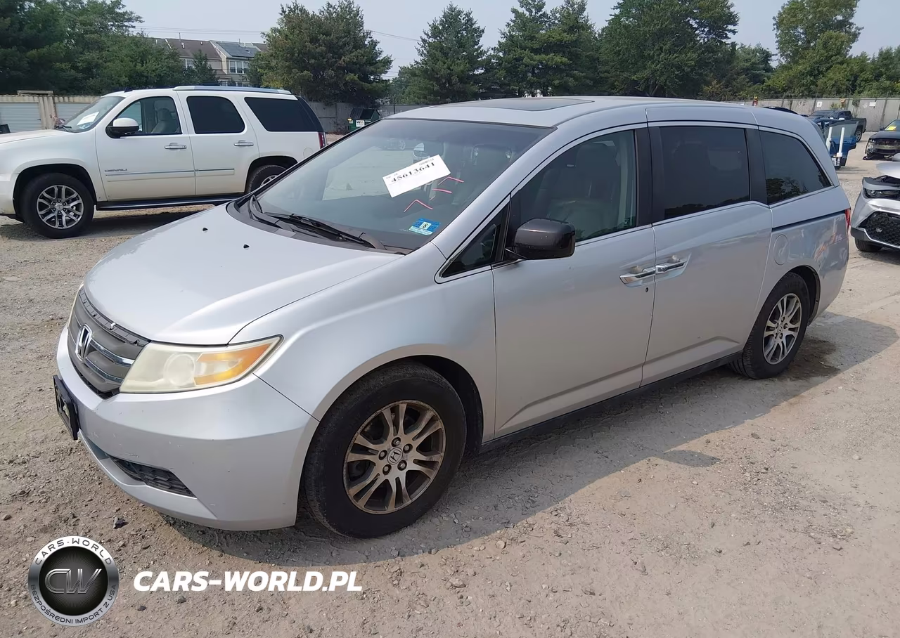 2012 Honda Odyssey Ex-L VIN:5FNRL5H66CB043039 - 2