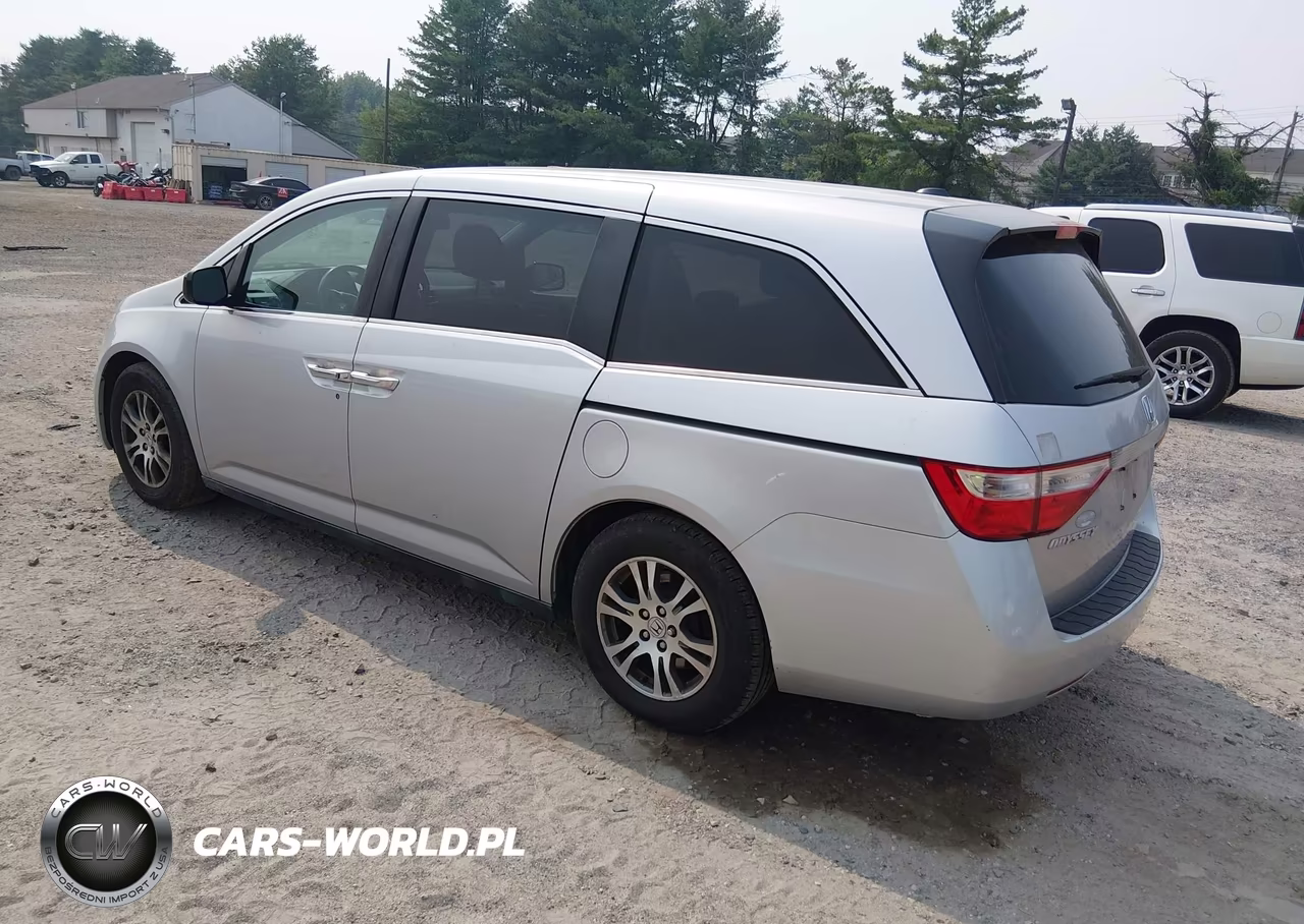 2012 Honda Odyssey Ex-L VIN:5FNRL5H66CB043039 - 3
