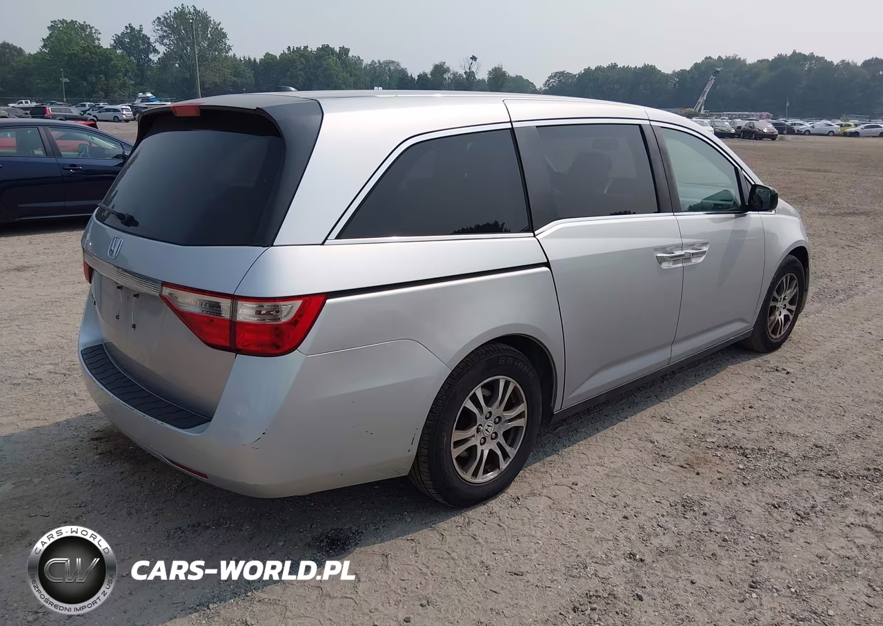 2012 Honda Odyssey Ex-L VIN:5FNRL5H66CB043039 - 4
