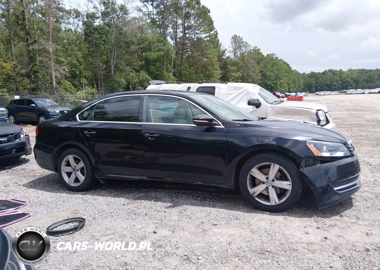 2012 Volkswagen Passat 2.5L Se VIN:1VWBH7A30CC050660 - 14