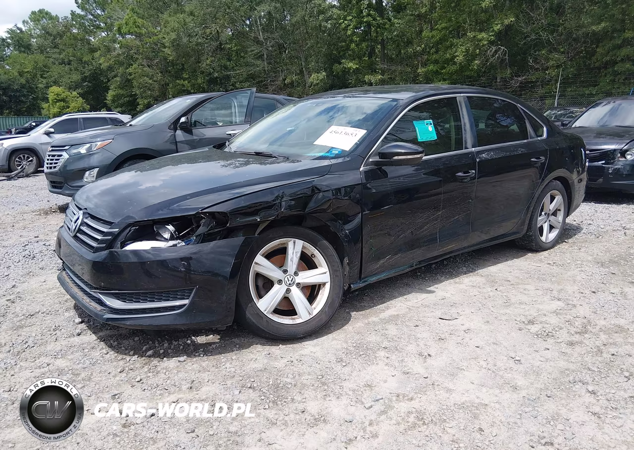 2012 Volkswagen Passat 2.5L Se VIN:1VWBH7A30CC050660 - 2